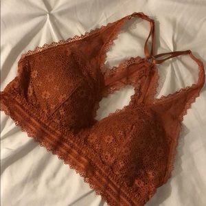 Victoria’s Secret Dark Orange Bralette